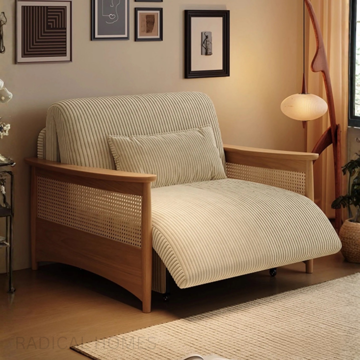 LUNARA Rattan Electric Recliner Sofa Bed