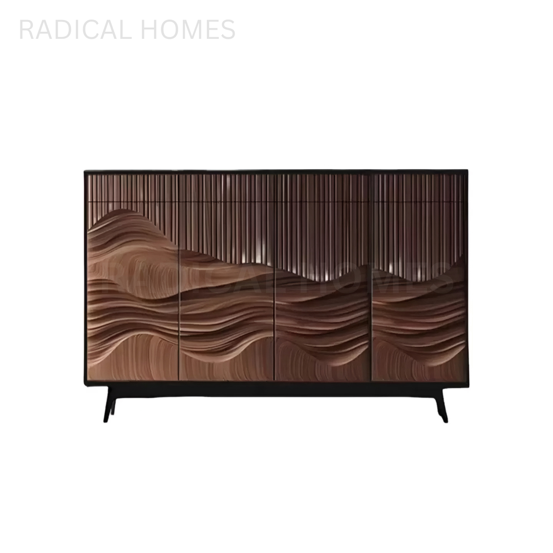 MARCEL Rustic Walnut Wood Sideboard