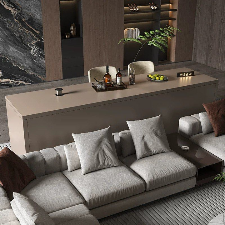 ALRIC Modern Sintered Stone Bar Table