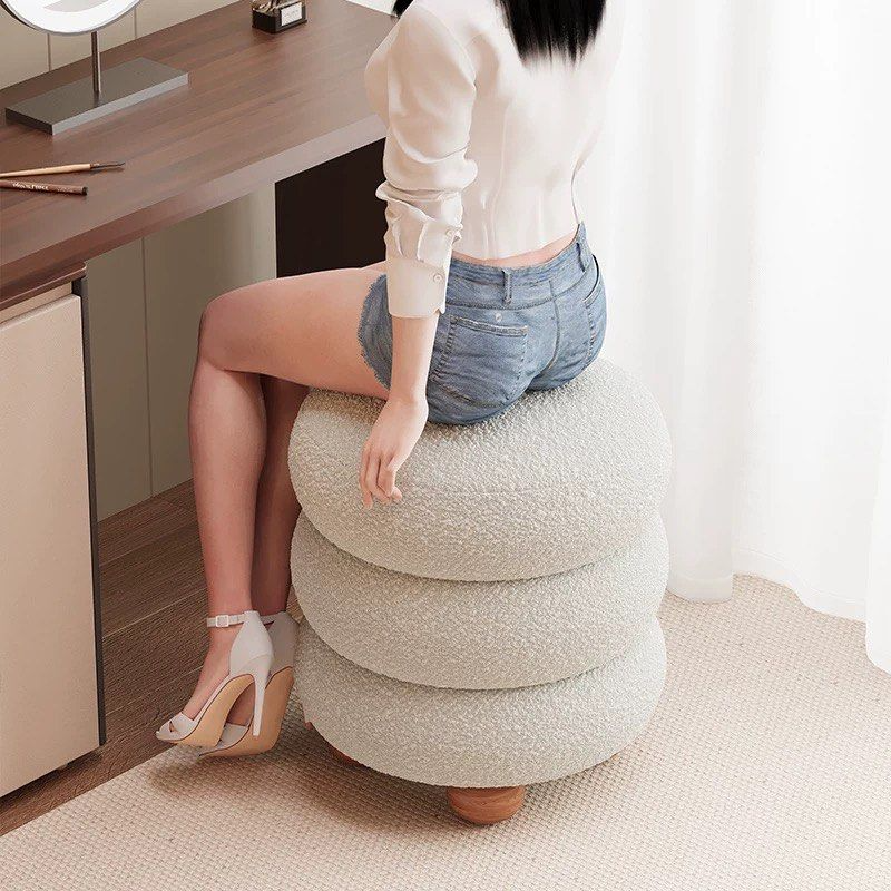 TROFUS Lamb Wool Stool