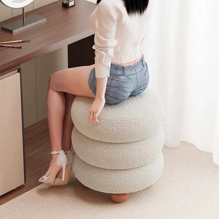 TROFUS Lamb Wool Stool