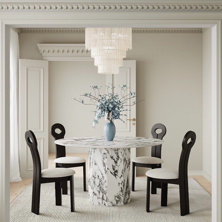 VILDA Modern Marble Dining Table