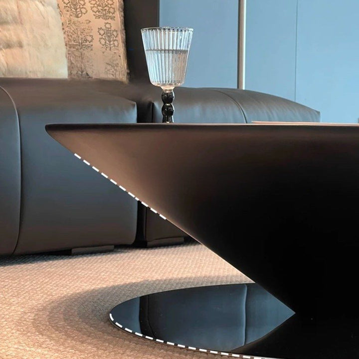 KESSILO Modern Round Coffee Table