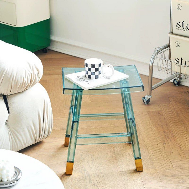 ASORN Modern Acrylic Bar Stool
