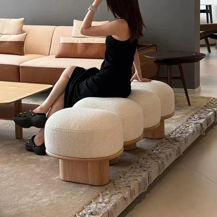 GEHEU Modern Boucle Bench