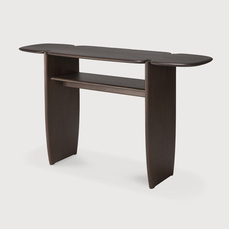 FREICA Modern Solid Wood Console Table