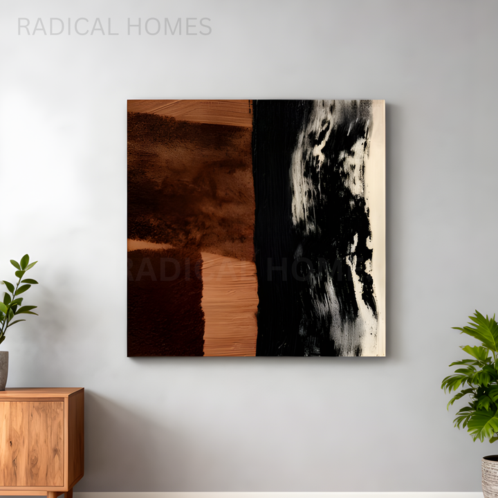 YAN Pure Hand-Painted Oil Painting - Radical Homes Singapore