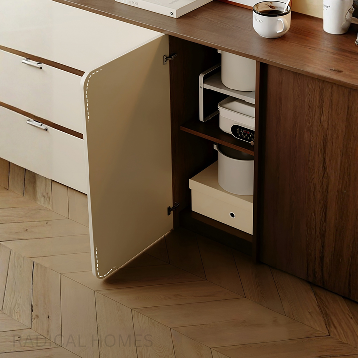 HYLAND Rustic Walnut Sideboard