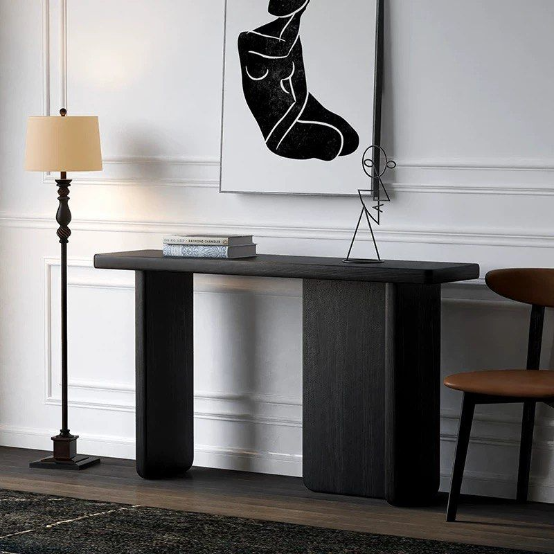 KOZEL Modern Solid Wood Console Table