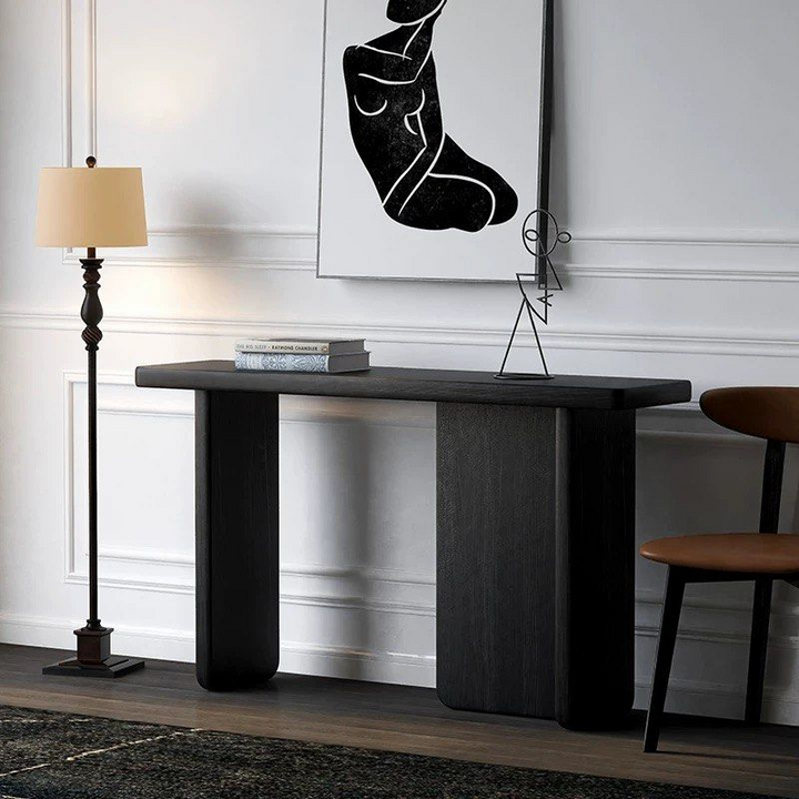 KOZEL Modern Solid Wood Console Table