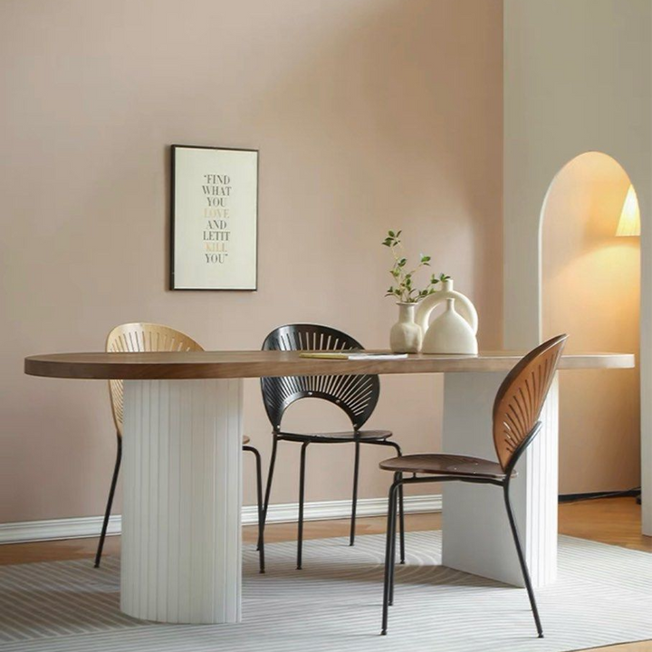 BENNETT Pine Wood Dining Table