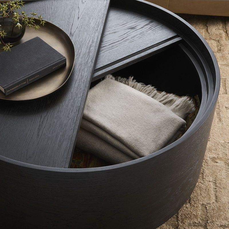 OKEAL Storage Coffee Table