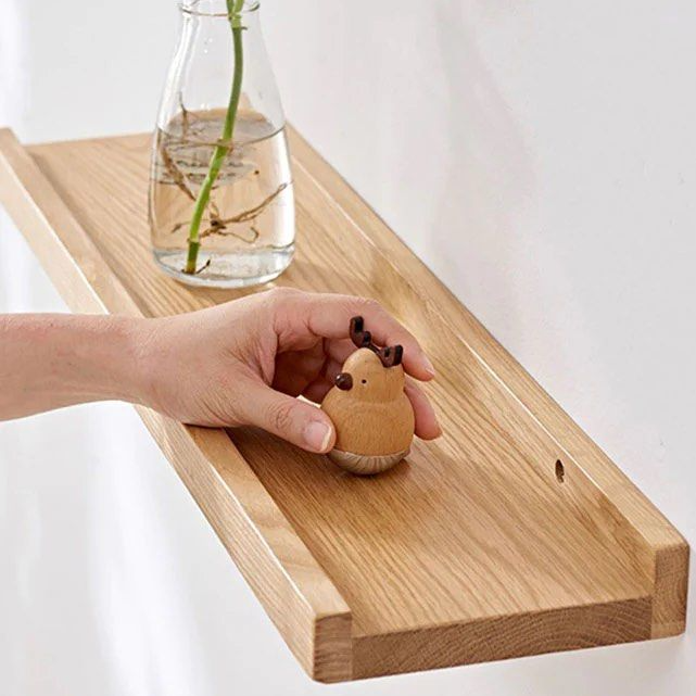 BAILEY Solid Wood Wall Shelves