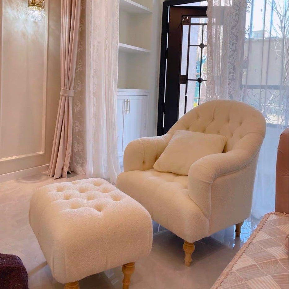TRACS Victorian Fabric Lounge Chair