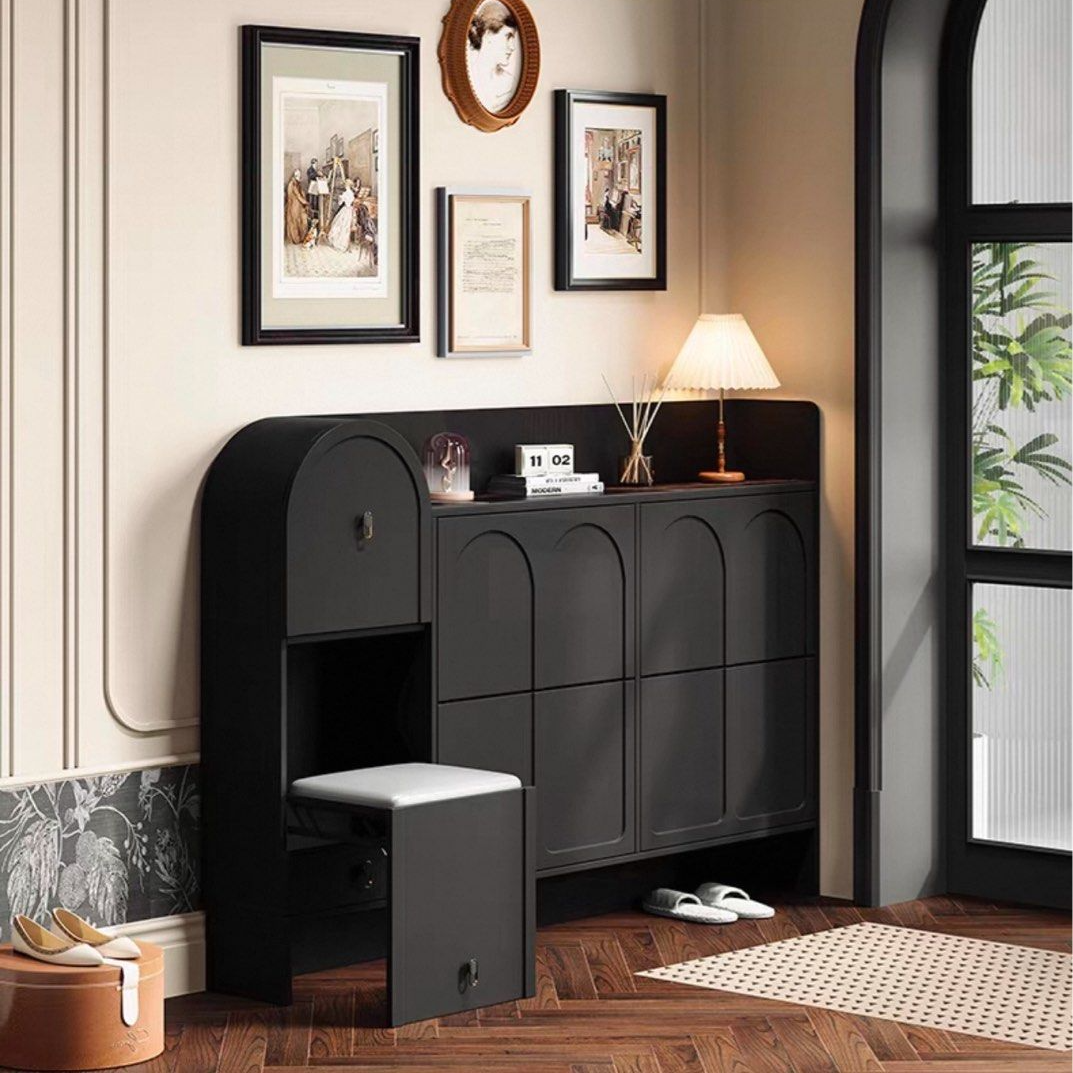 MERYL Modern French Shoe Cabinet With Sette