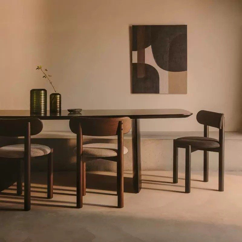BEVINY Modern Boucle Dining Chair