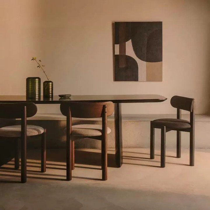 BEVINY Modern Boucle Dining Chair