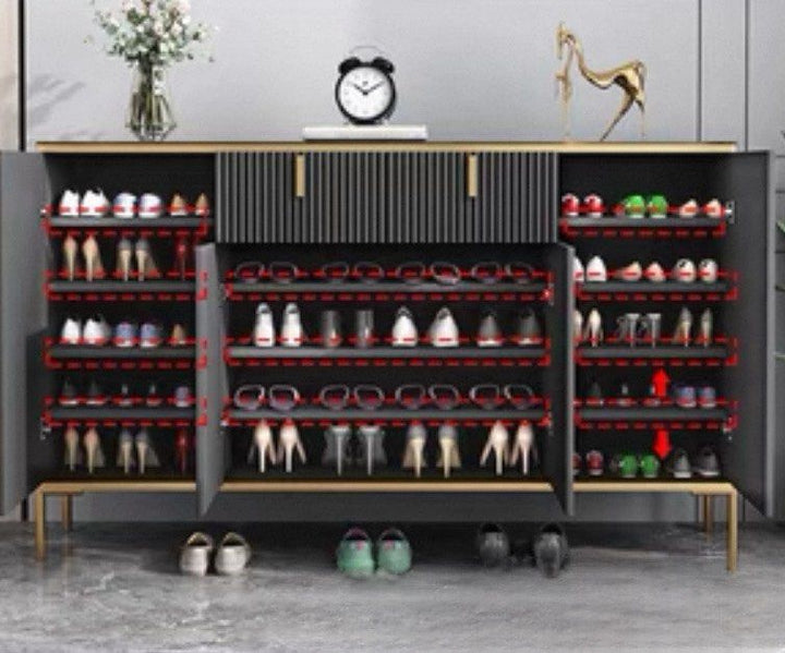 FRONE Modern Sintered Stone Shoe Cabinet