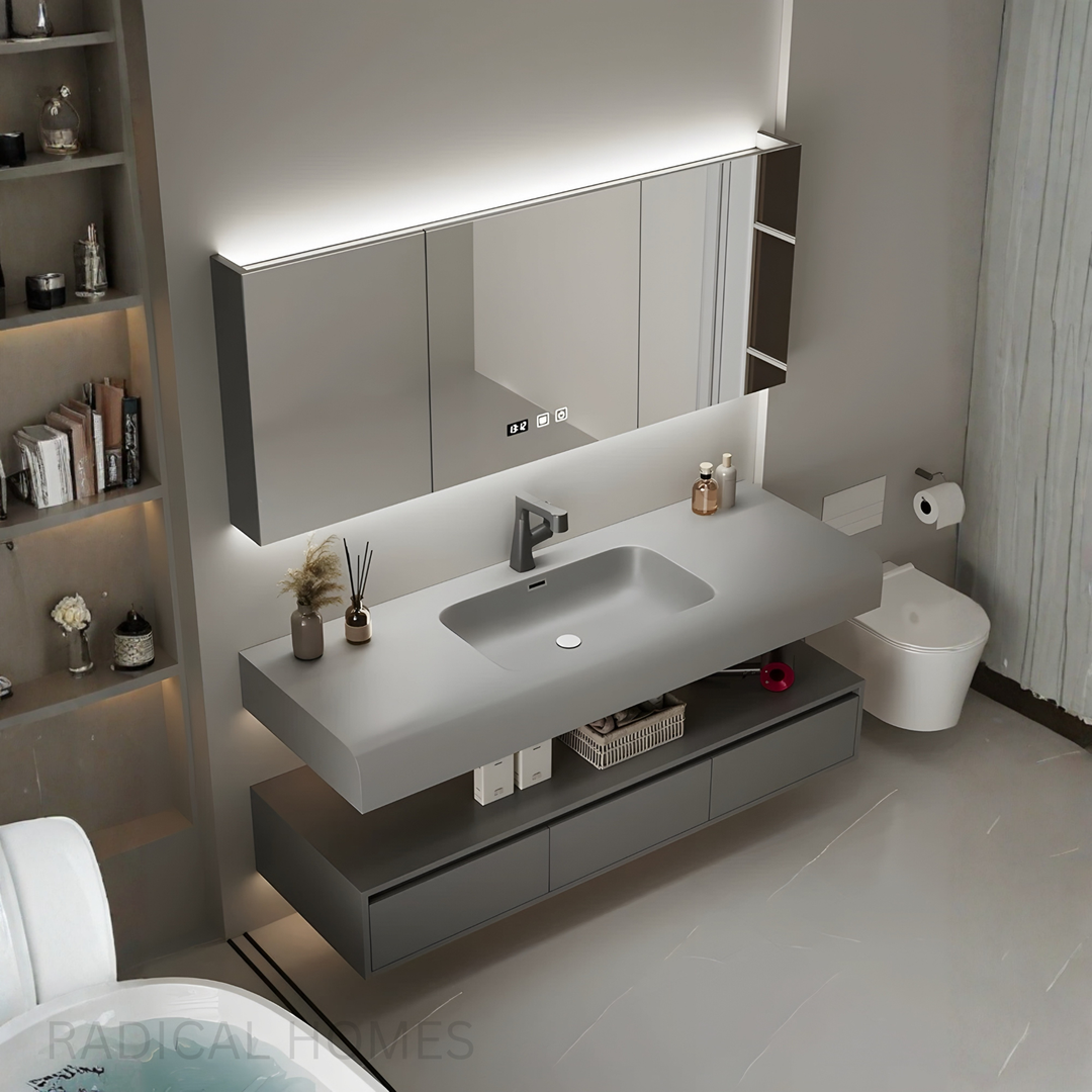 AUREX Modern Bathroom Vanity Set - Radical Homes Singapore