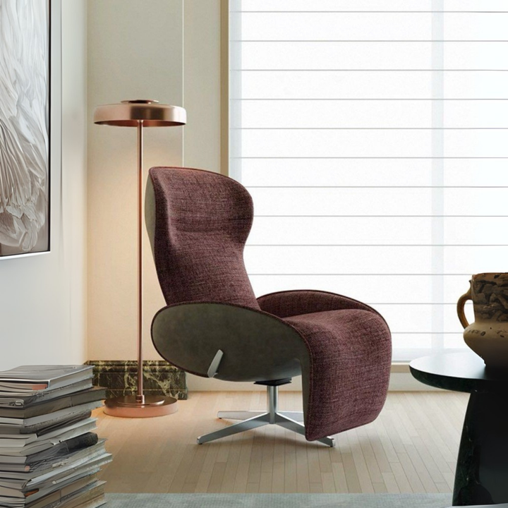 GRACE Modern Extendable Rotating Lounge Chair