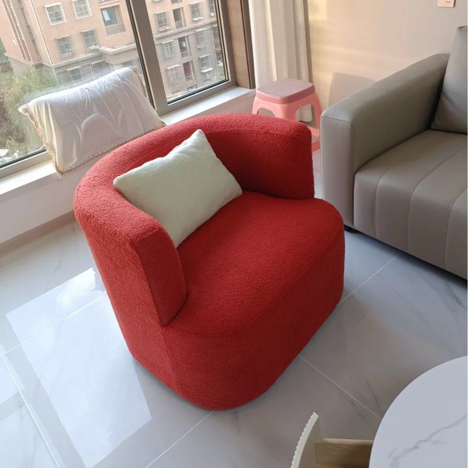 TREVOR Modern Boucle Armchair