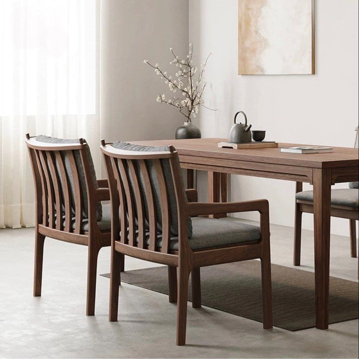 MAREIS Solid Wood Dining Armchair