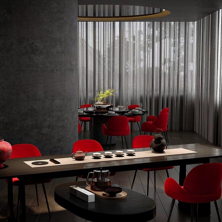 JIEA Modern Fabric Dining Chair