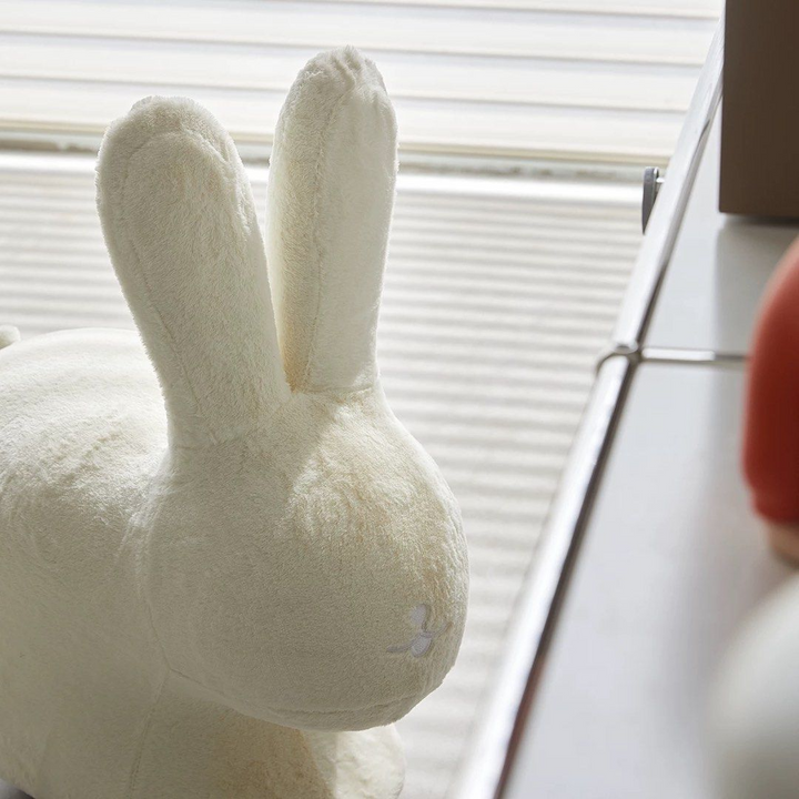 NAORIE Flannel Rabbit Stool