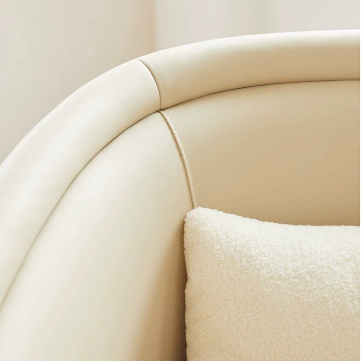 JAYDEN Modern Leather Armchair