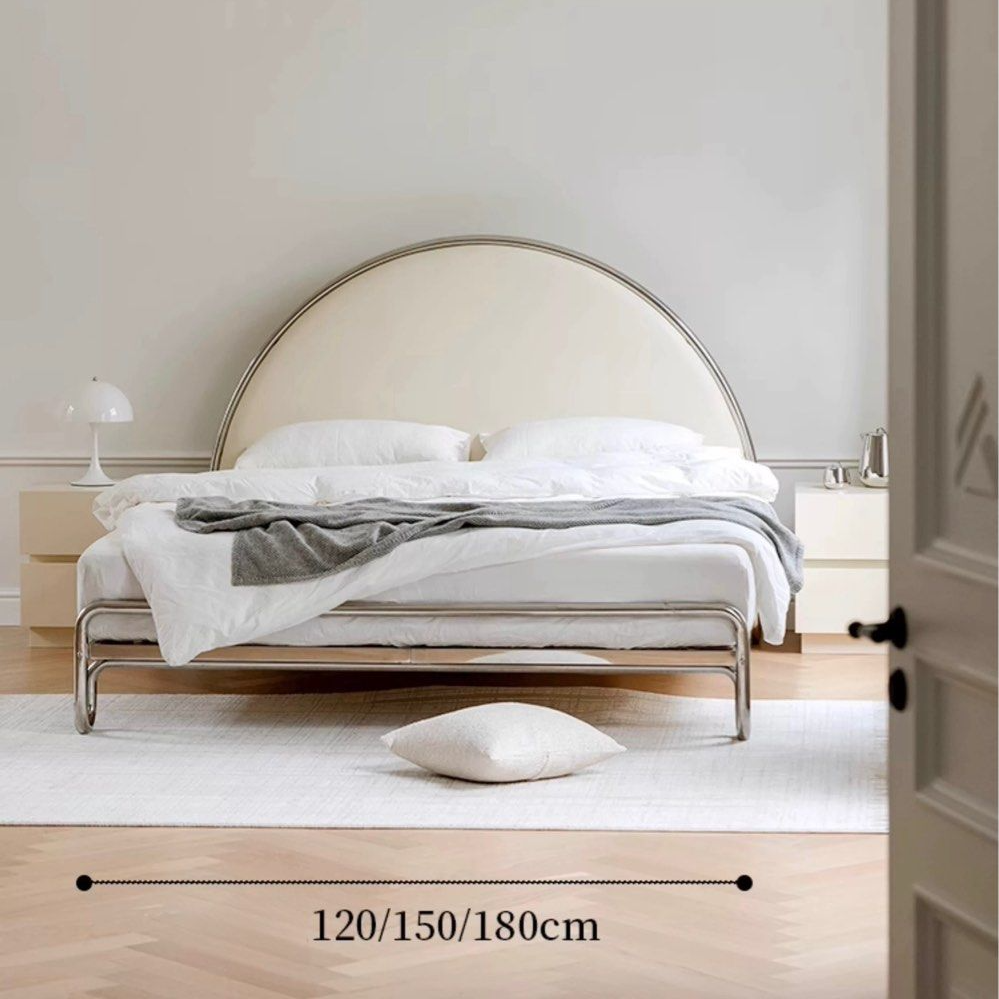 KALFON Modern Stainless Steel Bedframe