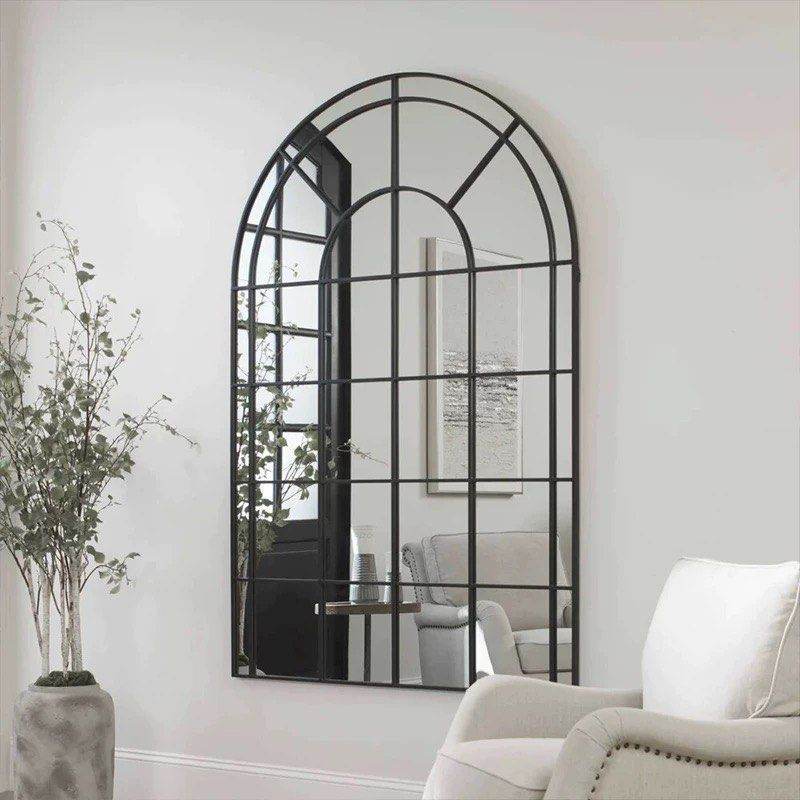 BEUL Vintage Arch Window Wall Mirror - Radical Homes Singapore