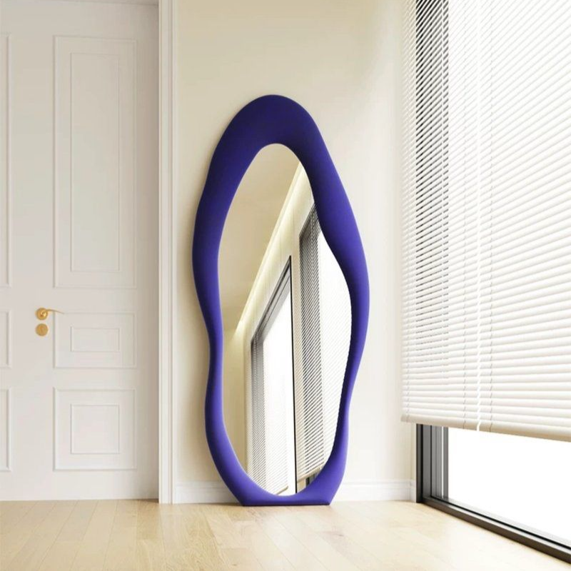 AUOEL Modern Suede Mirror