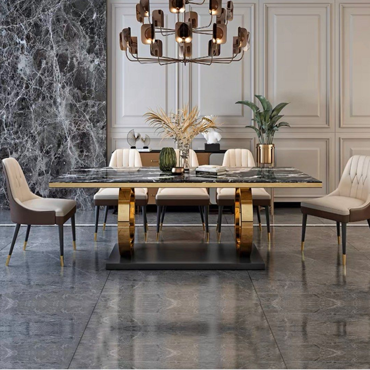 HART Modern Marble Dining Table