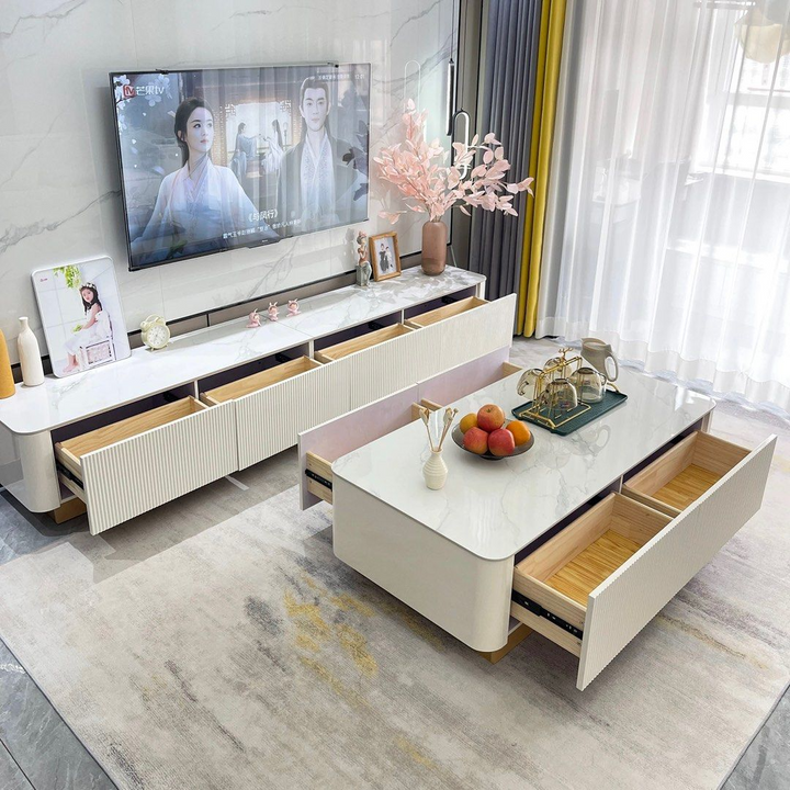 JEIA Modern Sintered Stone TV Console