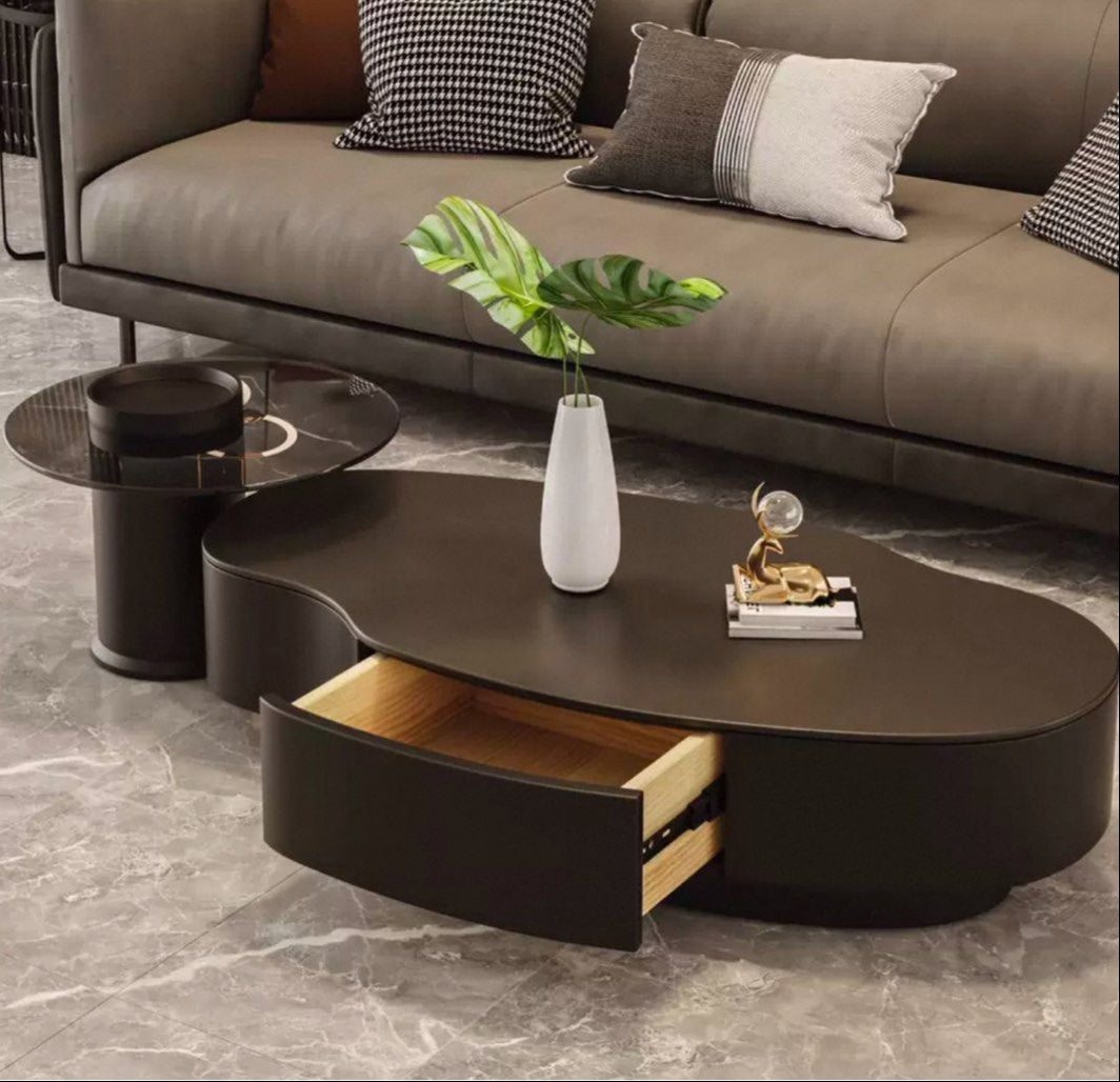 ABEIS Modern Sintered Stone Coffee Table