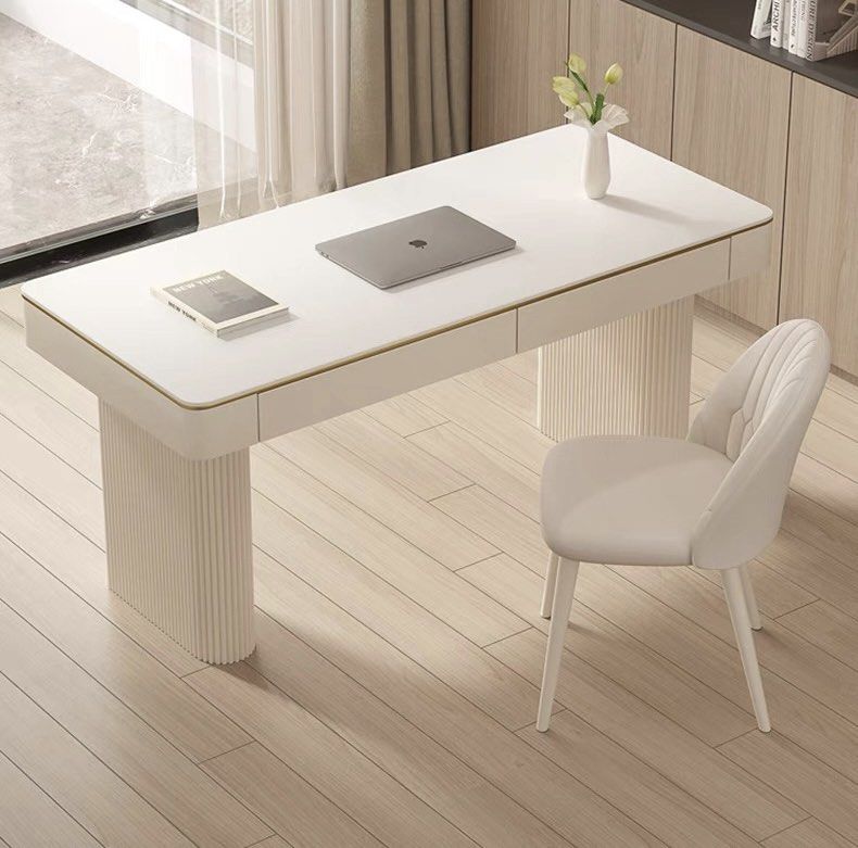 DOROTHEA Modern Sintered Stone Study Table – Radical Homes