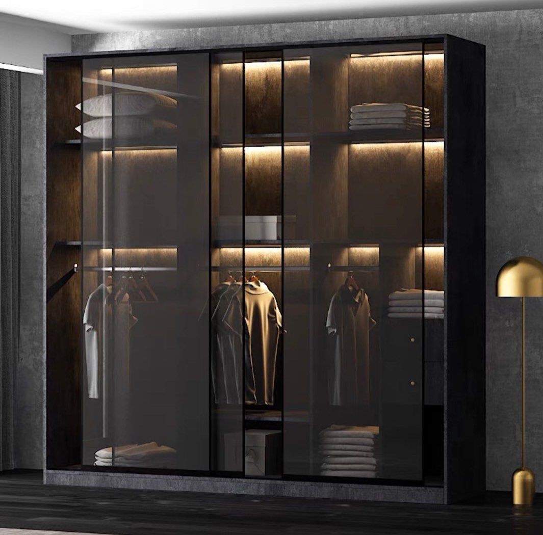 Led Box Wardrobe FELICITAS Luxury Modern LED Wardrobe – Radical Homes