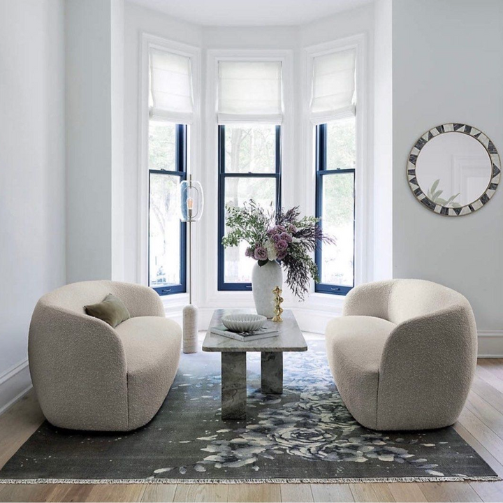 LUNAIRE Performance Boucle Sofa