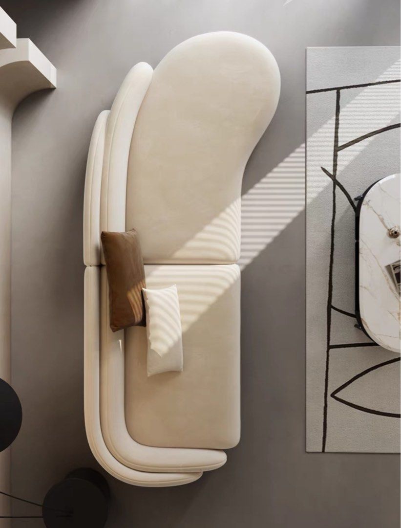 FORTE Scratch Resistant Curve Sofa