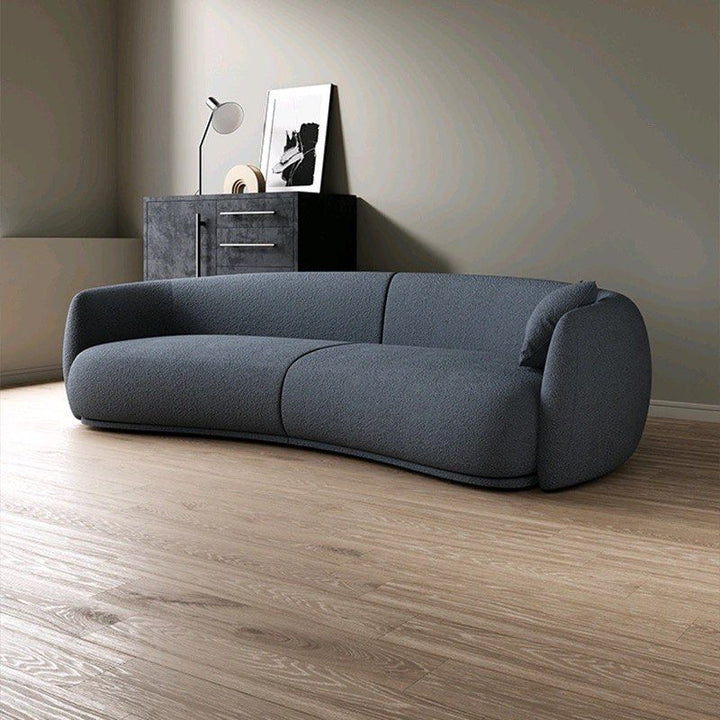 NOIR Modern Boucle Curve Sofa
