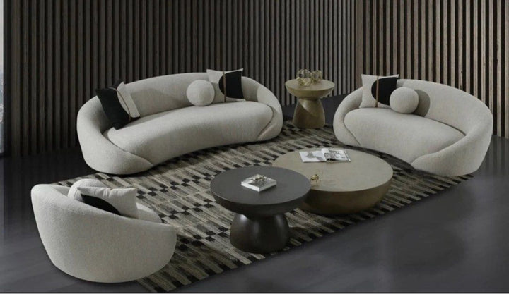 ALISEN Boucle Curve Sofa
