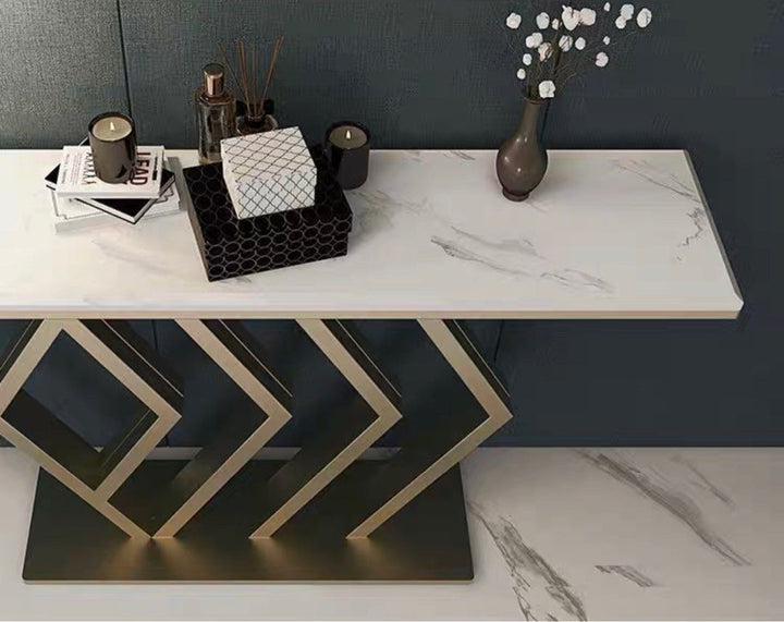 KHALIL Marble Console Table