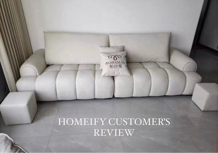DURVELLA Modern Fabric Sofa