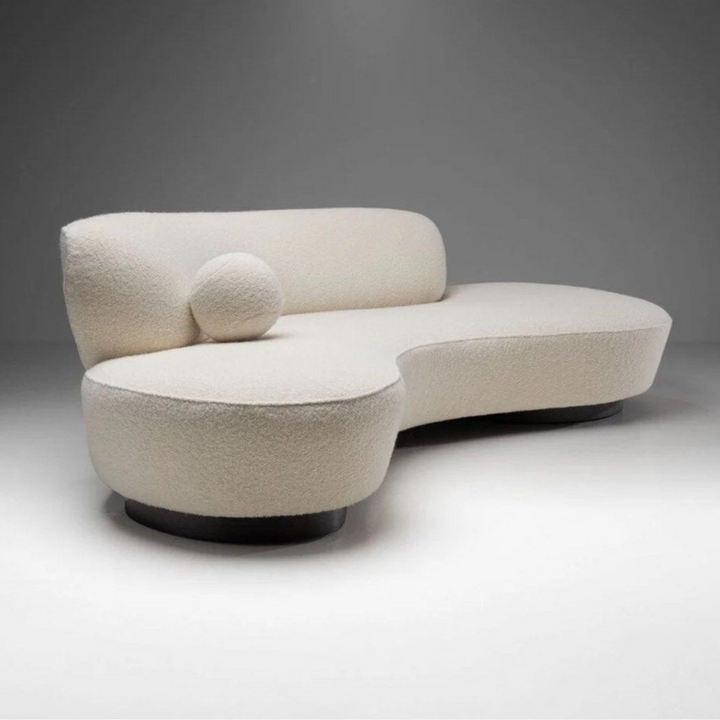 RANTOSO Boucle Curve Sofa