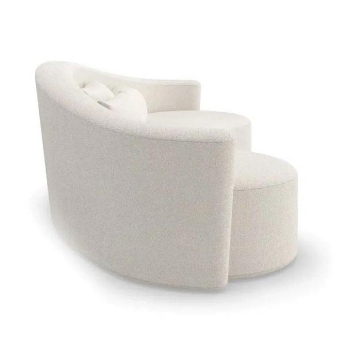 OLEANDER Performance Boucle Curve Sofa