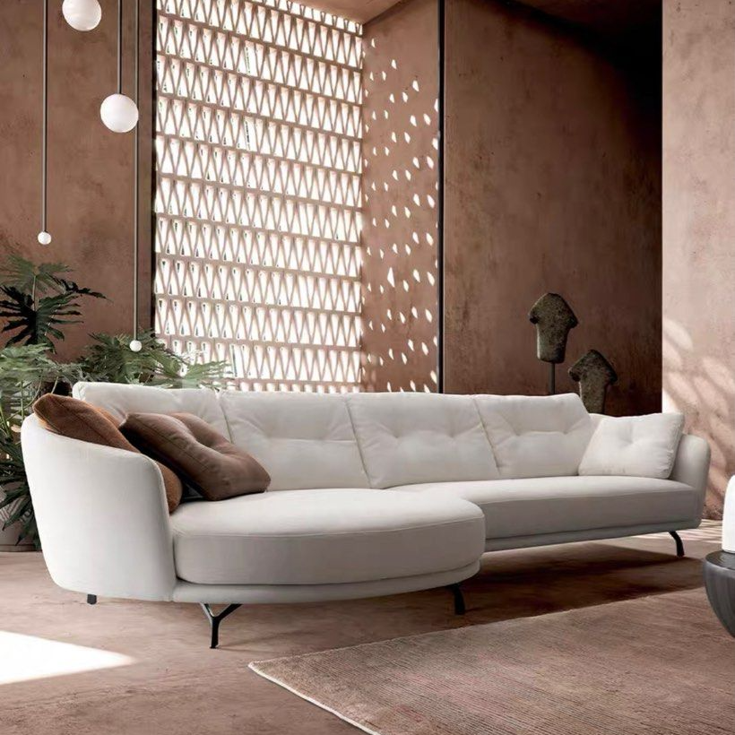 VORENTO Modern Fabric Sofa