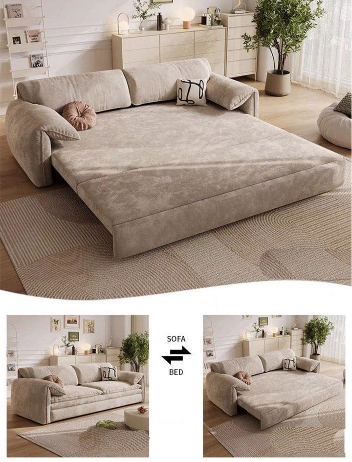 SEJJEN Scratch Resistant Storage Sofa Bed