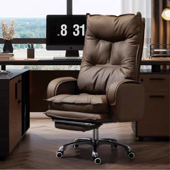 BIRGIT Modern Ergonomic Leather Office Chair