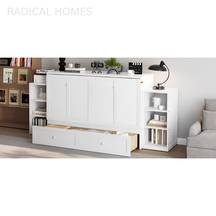 ZALDI Modern Murphy Storage Bedframe