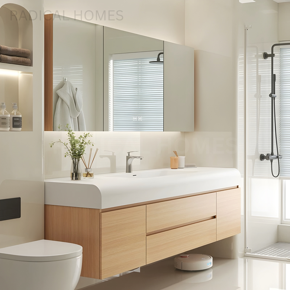 HINORA Modern Minimal Storage Vanity Set - Radical Homes Singapore